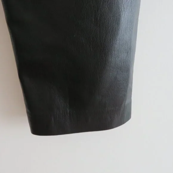 ARITZIA WILFRED High Tied Pant in Black Vegan Leather - Size US 00 (No belt) - Picture 14 of 16